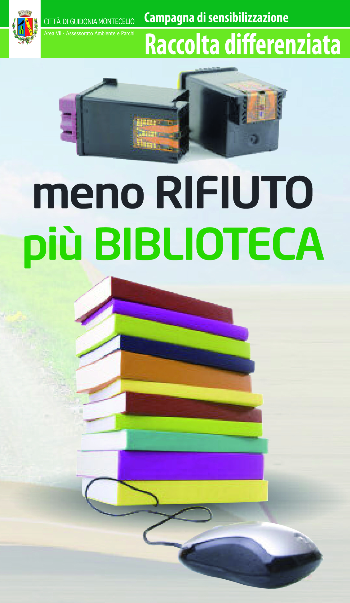 meno Rifiuto, più Biblioteca